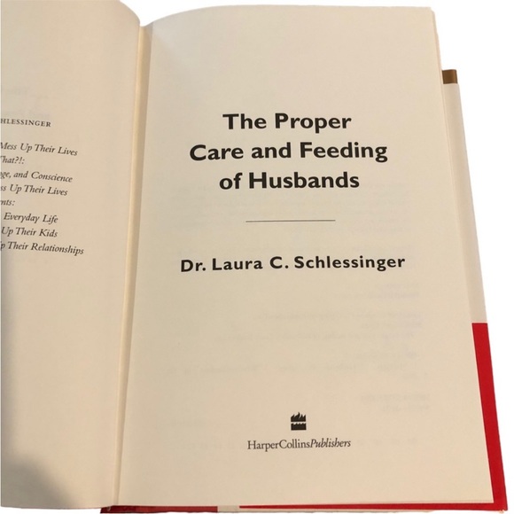 ☘️ 3/$15 The Proper Care and Feeding of Husbands by Dr. Laura Schlessinger - Picture 6 of 9